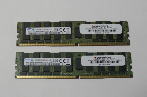 2x Samsung M386AAK40B40-CUC 128GB 2S4RX4 PC4-2400U DDR4 Memory = 256GB