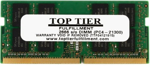 Top Tier PC4-21300 SO-DIMM - 32GB DDR3 2666MHz