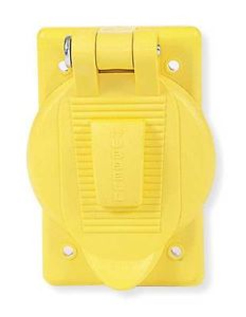 HUBBELL WIRING DEVICE-KELLEMS HBL77CM74WO Cover,Weatherproof