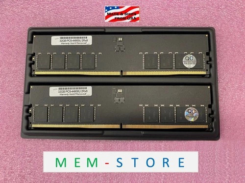 64GB 2x 32GB DDR5 UDIMM 5600MHz Memory RAM Compatible w/ MSI PRO B850M-X B840M-B