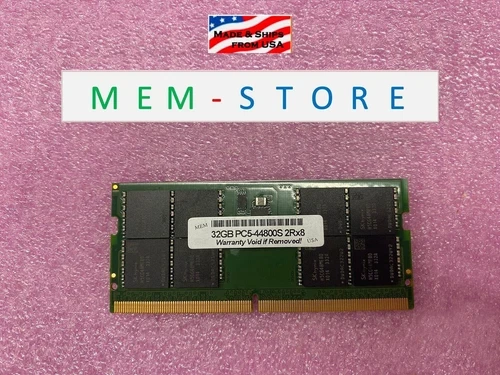 64GB 2x 32GB DDR5 SODIMM 5600 RAM Compatible w/ BCM MX610HD Mini ITX Motherboard