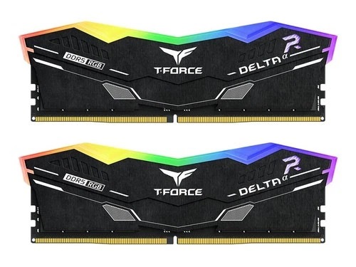 T-Force DELTAa RGB DDR5 kit 32 GB: 2 x 16 GB DIMM FF7D532G6000HC30DC01