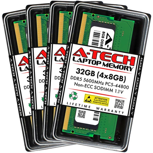32GB 4x 8GB DDR5-5600 MSI CreatorPro X17 HX A13VKS X17 HX A13VM Memory RAM