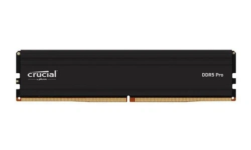 Crucial Pro 32GB (1x32GB) DDR5 UDIMM 5600MHz CL46 Black Heat Spreader Support