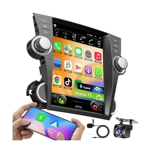 8Core 4GB+64GB Android 13 Car Radio for Toyota Highlander 2009 2010 2011 2012...