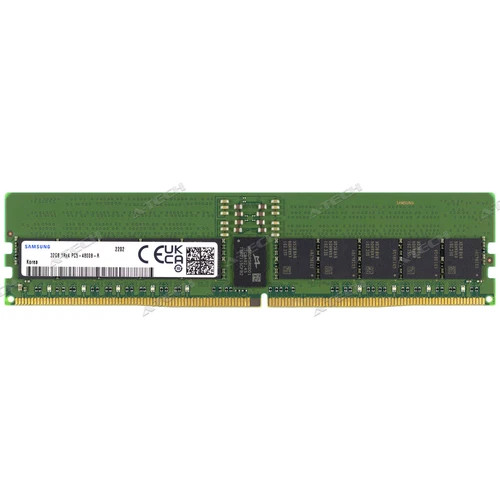 Samsung 32GB DDR5 EC4 REG M329R4GA0BB0-CQK M329R4GA0BB0-CQKVG Server Memory RAM
