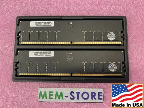 64GB 2x32GB DDR5-4800MHz UDIMM RAM for Alienware Aurora R15 (Intel) Compatible
