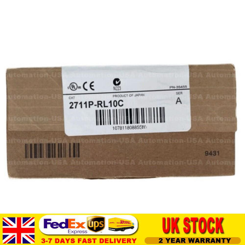 New New Factory Sealed Allen Bradley 2711P-RL10C 2711PRL10C Brand Free Shipping DOES NOT APPLY - Product Image