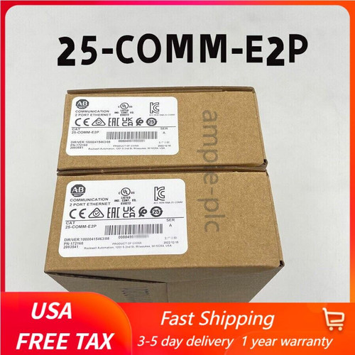 New New AB 25-COMM-E2P A PowerFlex EthernetIP Comm Adapter US Free Tax Does Not Apply - Product Image