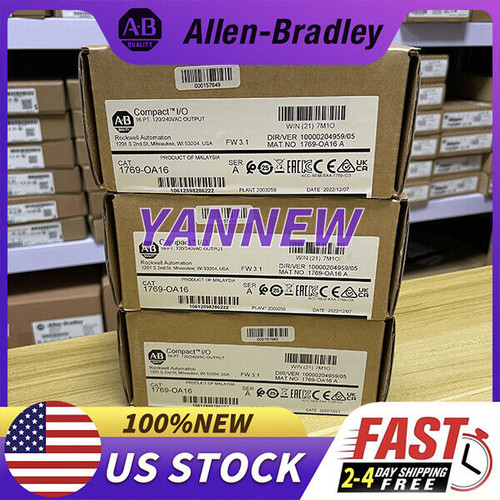 New New Sealed 1769-OA16 SER A Allen-Bradley Compact 16 Point Output Module - Product Image