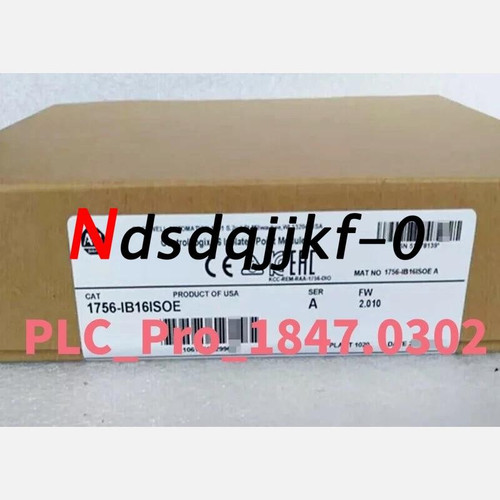 New 1756IB16ISOE 1PCS Brand New Allen-Bradley 1756-IB16ISOE SER A Fast delivery plc_pro_1847.0302 - Product Image