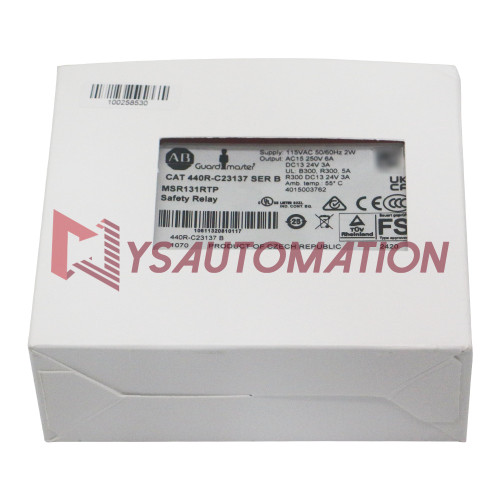 New Factory Sealed Allen Bradley 440R-C23137 440R Single Function Safety Relays US Does not apply - Product Image