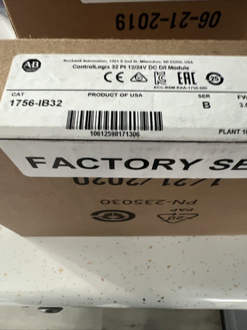 New Allen-Bradley 1756IB32B Module 1756-IB32/B - Product Image
