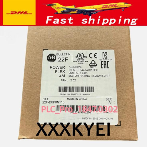 New 22FD6P0N113 1PCS Brand New Allen-Bradley 22F-D6P0N113 Fast delivery - Product Image