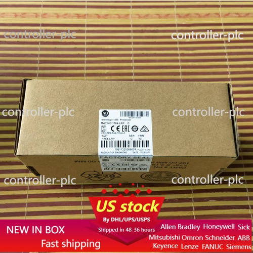 New New Factory Sealed AB 1764-LRP C MicroLogix 1500 Processor PLC 1764LRP US Does Not Apply - Product Image