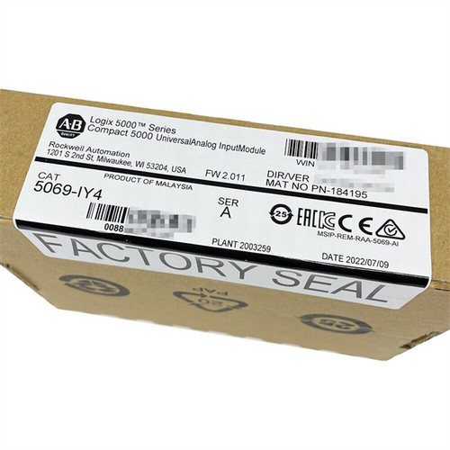 New 5069-IY4 A Logix 5000 Input Module 5069IY4 New Allen Bradley - Product Image