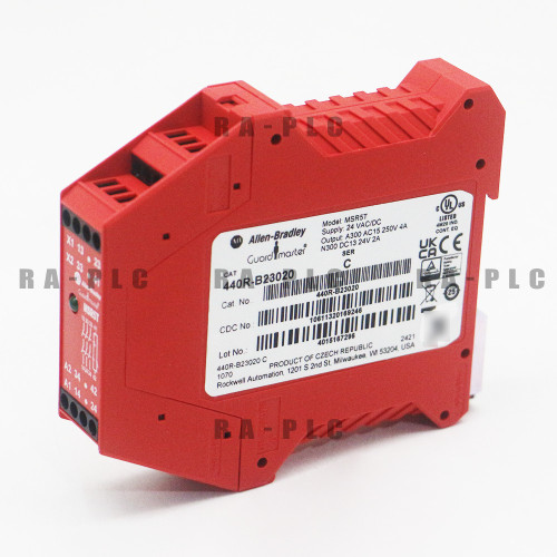 New Allen Bradely 2024 New 440R-B23020 Guardmaster MSR5T Safety Relay AB 440RB23020 Does not apply - Product Image