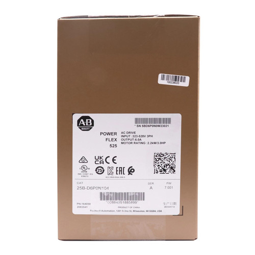 1PCS NEW Allen-Bradley 25B-D6P0N104 Warranty Included