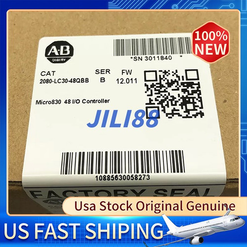 New NEW 2080-LC30-48QBB AB Micro830 48 IO Controller Factory Sealed Free delivery Does not Apply - Product Image