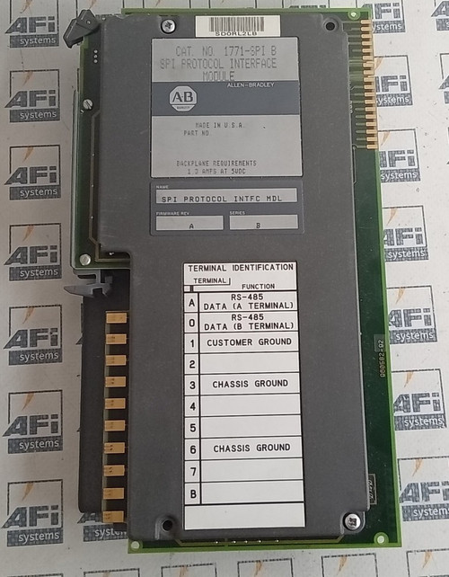 Used 1771-SPI Allen-Bradley - 2 Year Warranty, Fast Shipping - Product Image
