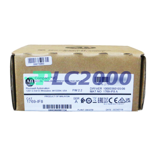 New Allen Bradley 1769-IF8 CompactLogix 8 Pt Analog Input Module Factory Sealed does  not apply - Product Image