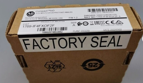 New New Sealed Allen Bradley 1769-IF4FXOF2F SER A CompactLogix IO Module - Product Image