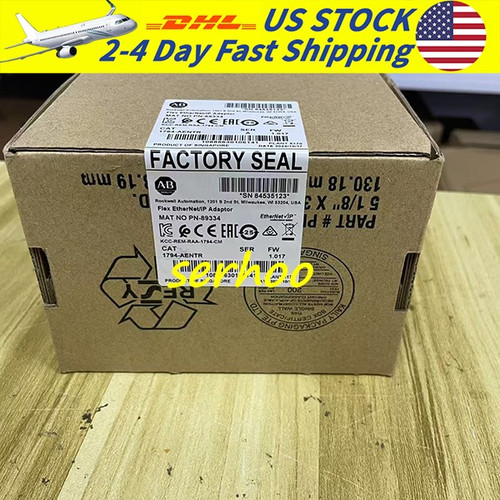 New Brand New Allen-Bradley 1794-AENTR SER A Flex EtherNetIP Adapter Free Shipping - Product Image