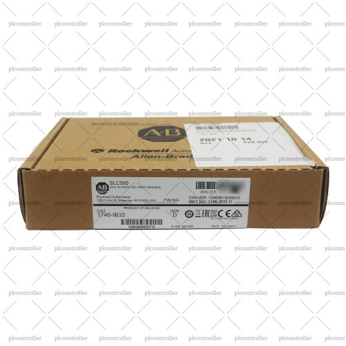 New 2021 Brand New 1746-IB32 Allen-Bradley SLC 32 Point DC Input Module Does not apply - Product Image
