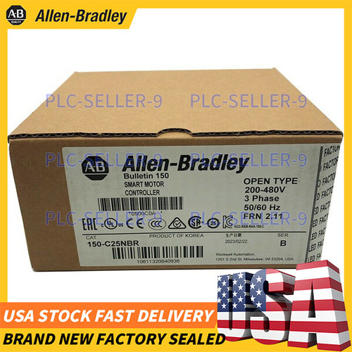 New New Sealed 150-C25NBR Smart Motor Controller Allen Bradley Free Shipping - Product Image