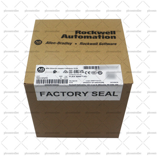 New New Sealed 5094-AENTR Allen-Bradley 5094 Ethernet Adapter 8 Modules RJ45 Does not apply - Product Image