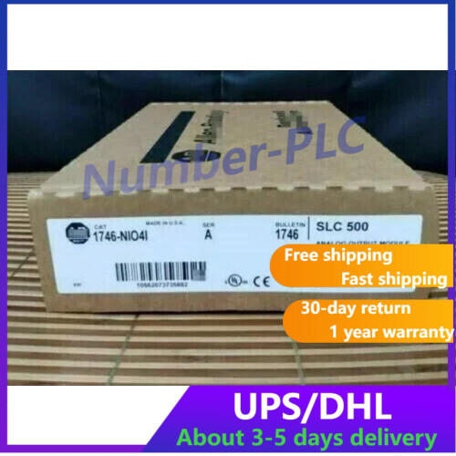 New New Factory Sealed AB 1746-NIO4I SLC 500 Analog Combination Module - Product Image
