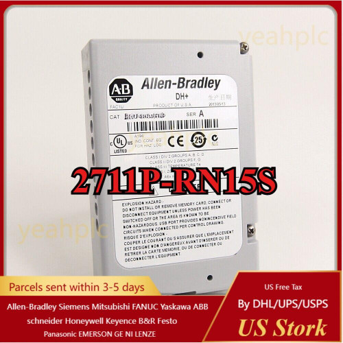 New Allen-Bradley 2711P-RN15S 2711P-RN15S PanelView Plus ControlNet Comm s - NEW Does Not Apply - Product Image