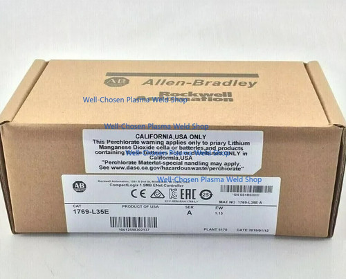New New Allen-Bradley 1769-L35E  A CompactLogix 1.5 MB ENet Controller 1769 L35E US  - Product Image