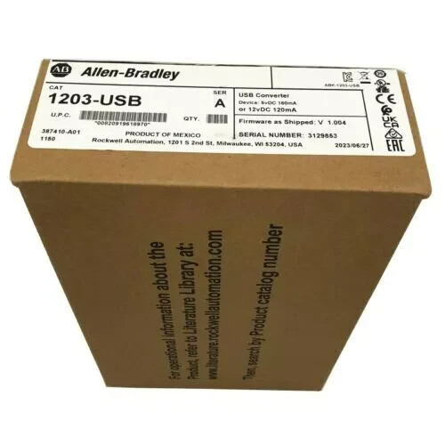 New Allen Bradley 1203-USB Powerflex SCANport-DPI-DSI USB Converter NEW  - Product Image