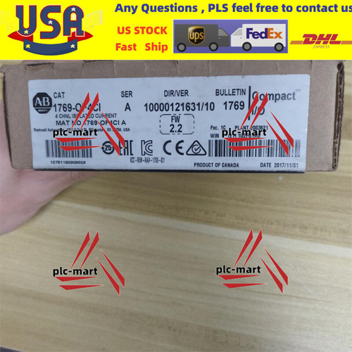 New 1PC NEW Allen-Bradley 1769-OF4CI US STOCK FREE TAX FAST SHIP - Product Image