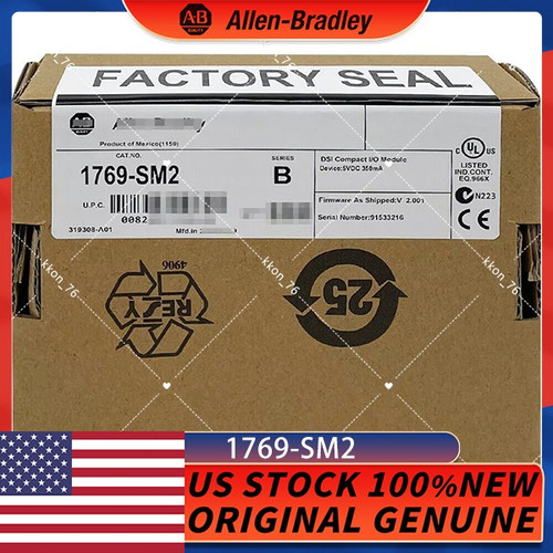 New Factory Sealed Allen-Bradley 1769-SM2 SER A 1769 SM2 FREE SHIPPING - Product Image