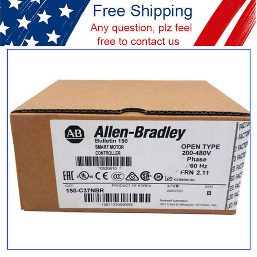 New NEW IN BOX 150-C37NBR Allen-Bradley SMC-3 37A Smart Motor Controller 150 C37NBR 150C37NBR - Product Image