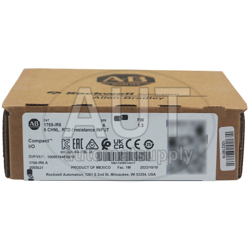 New New Allen Bradley 1769-IR6 CompactLogix 6 Channel RTDResistance Input Module  - Product Image
