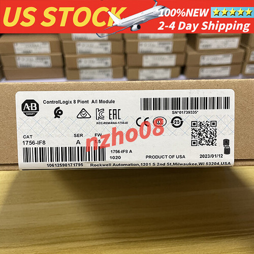 New 1756-IF8 ControlLogix 8 Point AI Module New Factory Sealed Allen Bradley - Product Image