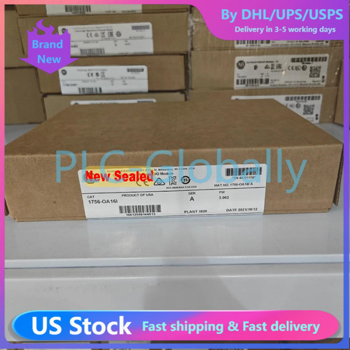 New 1756-OA16I ControlLogix 16 Point DO Module 1756OA16I Factory Sealed - Product Image