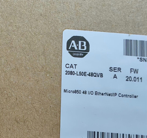 New New Genuine AB 2080-L50E-48QVB Micro850 48 IO EtherNetIP Controller - Product Image
