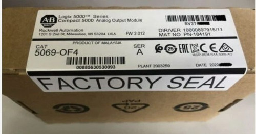 New New Sealed Allen Bradley 5069-OF4 SER A IO Logix 5000 IO Analog Output Module - Product Image