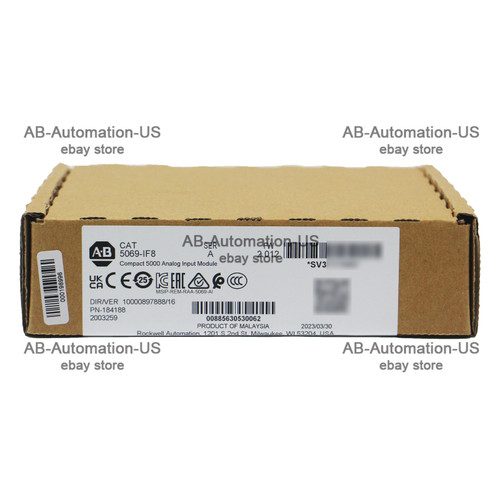 New Allen Bradley 5069-IF8 Compact IO 8 Channel VoltageCurrent Analog Input Module - Product Image