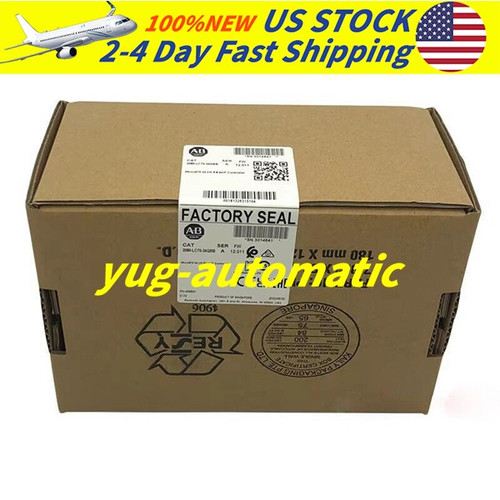 New Allen Bradley Micro870 2080-LC70-24QBB 24 IO ENetIP Controller New Sealed - Product Image