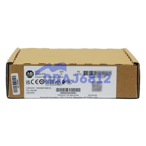 New New 5069-IF8 Allen-Bradley 5069 Compact IO 8 Channel Analog Input Module  - Product Image