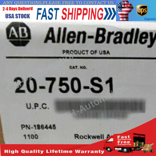 New Factory Sealed New in Box Allen Bradley Safe Speed Monitor 20-750-S1 US Free Tax 20750S1 - Product Image