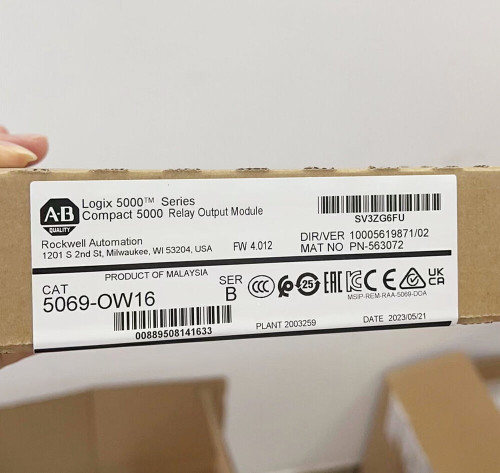 New Allen-Bradley 5069-OW16 New Compact 5000 Relay Output Module AB 5069OW16 Sealed - Product Image