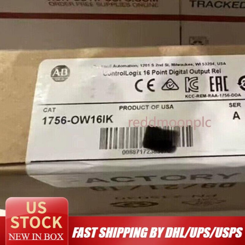 New AB 1756-OW16IK ControlLogix 16 Point Digital Output Module NEW US Free Tax - Product Image