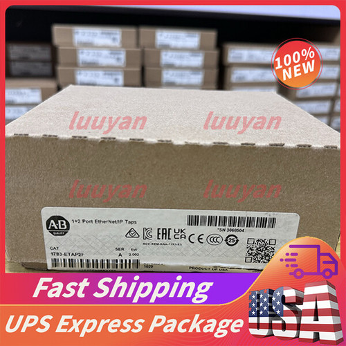 New New AB 1783-ETAP2F EtherNetIP Taps SER A Free Shipping Allen-Bradley 1783ETAP2F - Product Image
