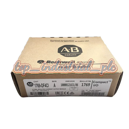 New 1 PC NEW Allen-Bradley 1769-OF4CI CompactLogix 4 Pt AO Current Output Module US - Product Image